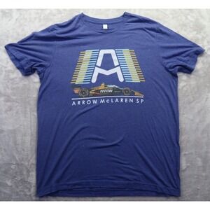 Arrow McLaren SP IndyCar Team Racing T Shirt Men's Size L F1